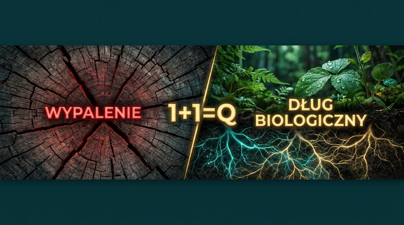 Zmęczenie materiału czy dług biologiczny? Co natura wie o wypaleniu, zanim powie to Twój organizm